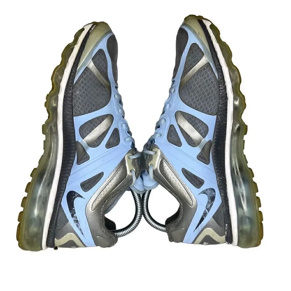 Nike Womens Air Max Plus 2012 487679-002 Gray Running Shoes Sneakers Size 9